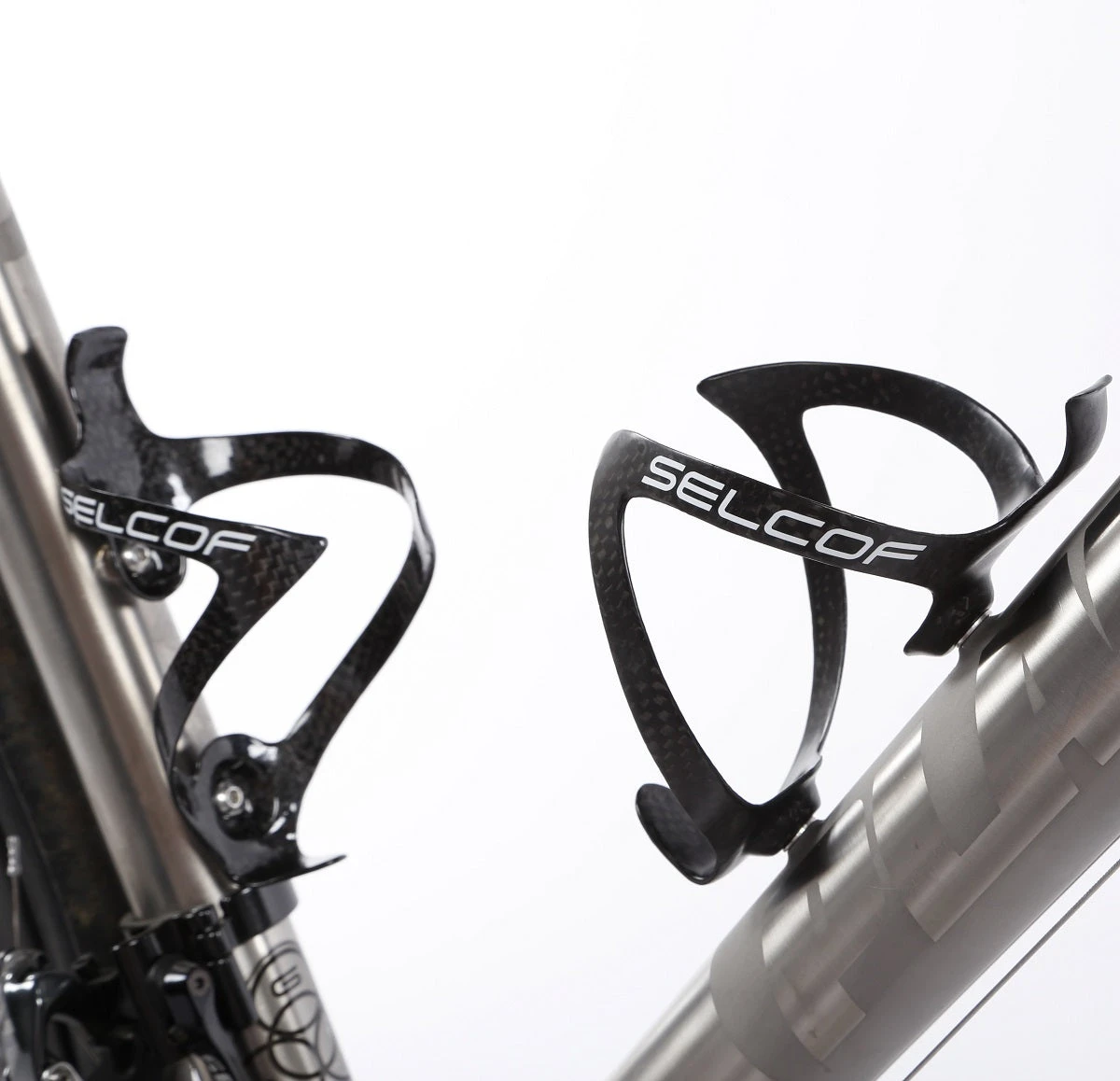 Selcof Carbon Bottle Cage Matt Black - Image 2