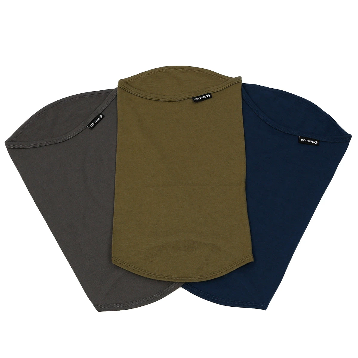 Carnac Merino Neck Warmer Navy - Image 2