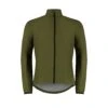 Carnac Men's Olive Waterproof Cycling Rain Jacket