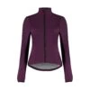 Carnac Women's Burgundy Waterproof Cycling Rain Jacket