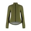 Carnac Women's Olive Waterproof Cycling Rain Jacket