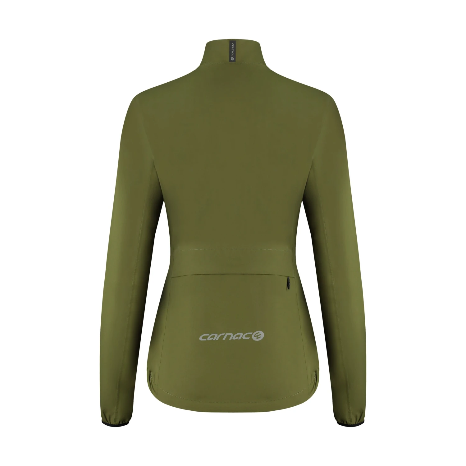 Carnac Women's Olive Waterproof Cycling Rain Jacket - Image 2