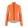 Carnac Women's Orange Waterproof Cycling Rain Jacket