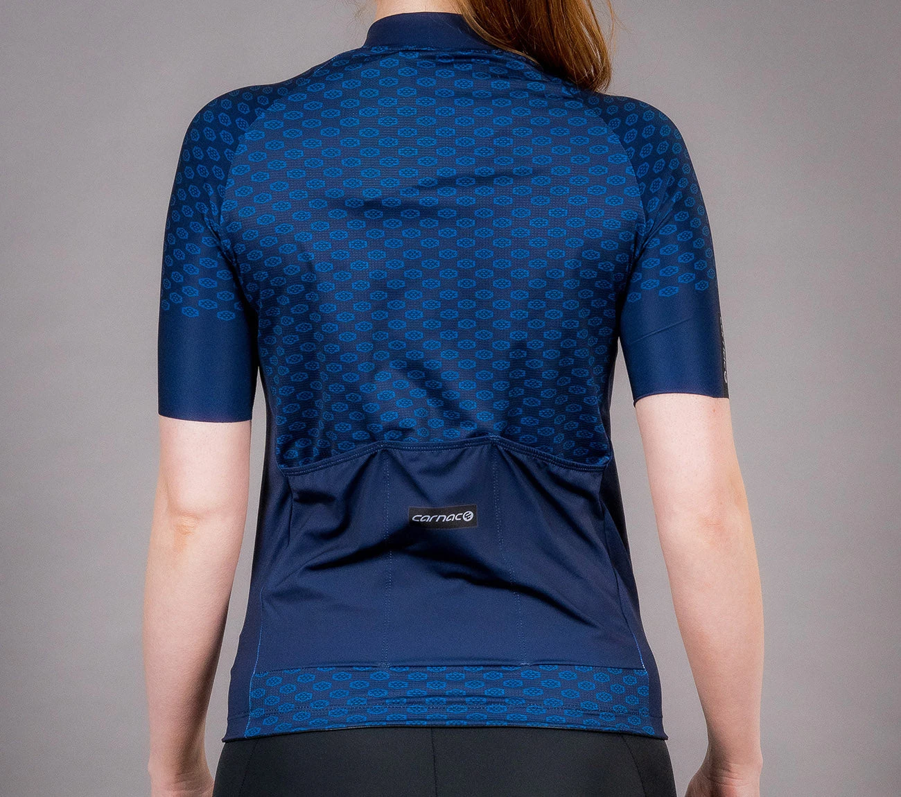 Carnac Women's Short Sleeve Jersey / Navy - Image 4