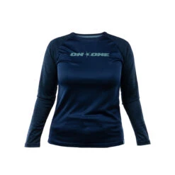 On-One Raglan Long Sleeve Trail Jersey Women’s Navy