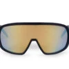Carnac Para Sunglasses / Matt Black Frame & Gold Revo Lens