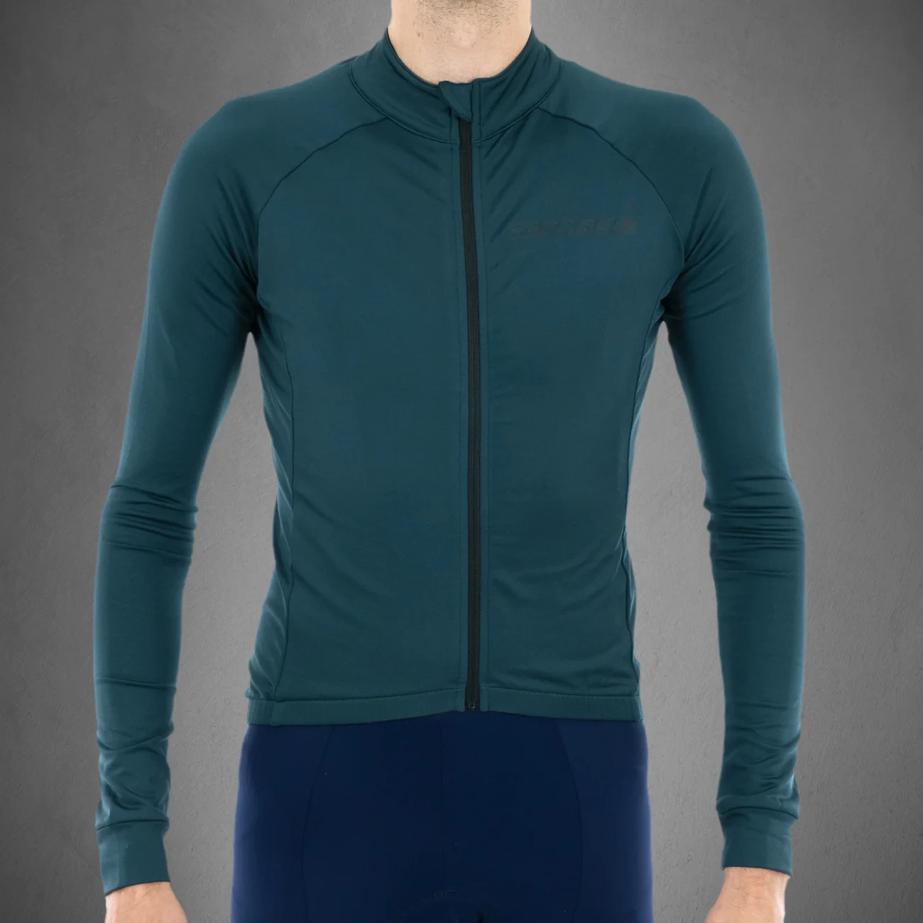 Carnac Men's Long Sleeve Cycling Jersey - Image 13