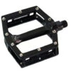 Jobsworth VP-531E Aluminium Flat Platform Pedals / Black
