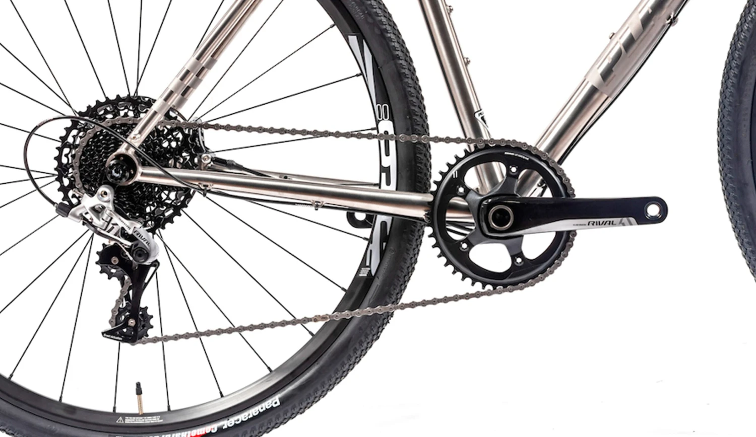 Planet X Tempest SRAM Rival 1 Titanium Gravel Bike - Image 2