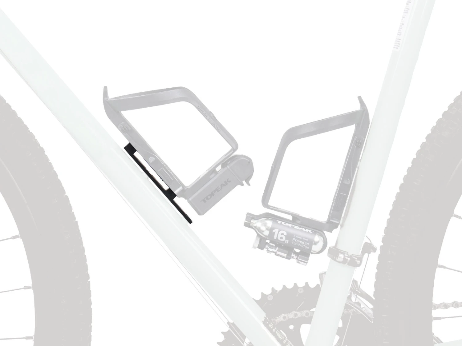 Topeak Position Cage Mount / Black - Image 2