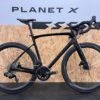 Planet X Pro Carbon SRAM Force AXS Road Bike / Medium / Black / Selcof 45 Carbon Wheels